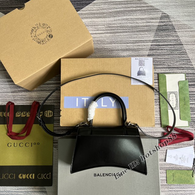 Gucci官網2026新款全皮女包 古馳BALENCIAGA×GUCCI聯名全新“Aria-時尚詠歎調”系列小號女包593546 gqy4745